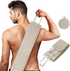 Eksfolierende Rygrenser | Struktureret Rengøringsflade Til Kropspleje | Genanvendeligt Unisex Værktøj Til Bruser & Bad | Vanero