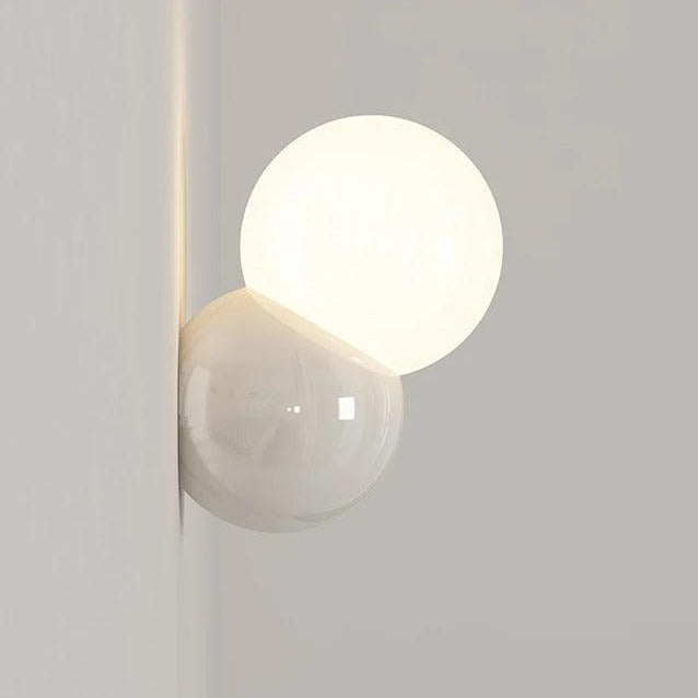 LED Væglampe Med Diffus Lysskærm | Metalkonstruktion Med Integreret Kontakt | Indendørs Belysning Til Stue & Gang | Vanero