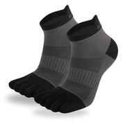 Barfodssokker Med Separate Tårum | Mesh & Elastisk Fiberblanding | Strækbare Unisex Tåstrømper Til Hverdagsbrug | Vanero