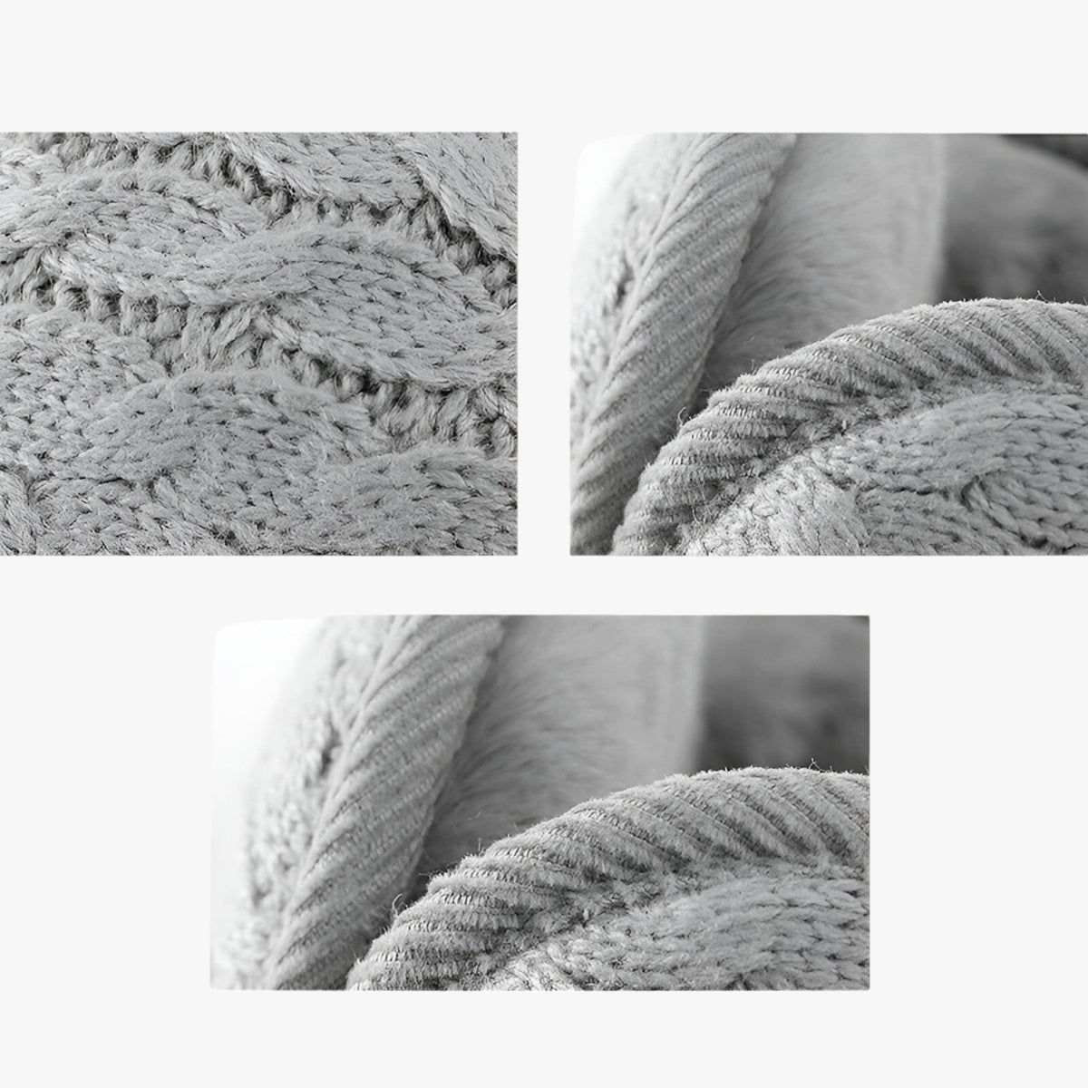 Unisex Fleece Ørevarmere | Vind- & Vandtæt Design | Grå Ørebeskyttelse Til Cykling, Vandring & Udendørs Vinterbrug | Vanero