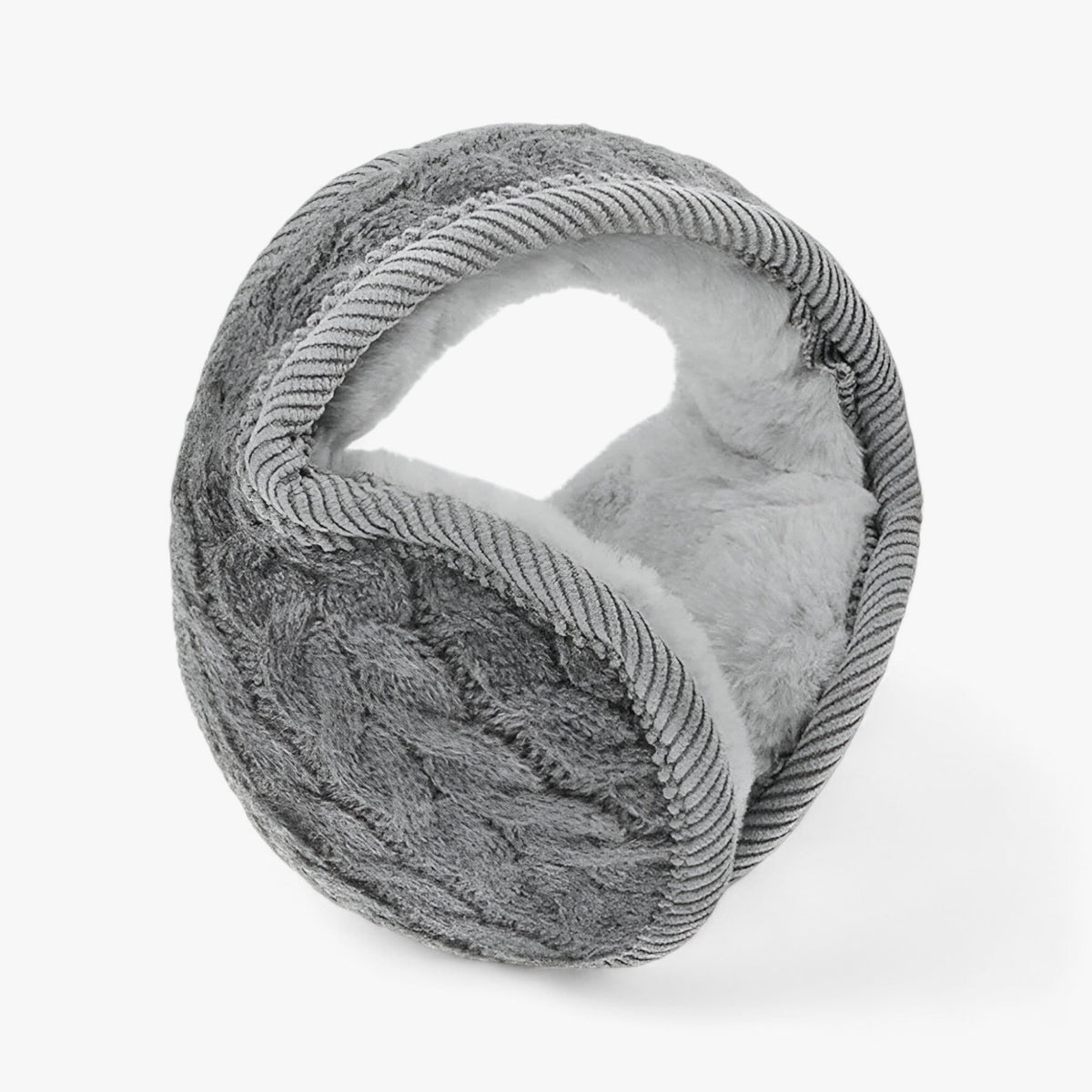 Unisex Fleece Ørevarmere | Vind- & Vandtæt Design | Grå Ørebeskyttelse Til Cykling, Vandring & Udendørs Vinterbrug | Vanero