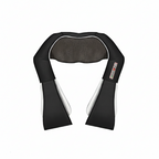 Shiatsu Massagepude med Varme | 8 Roterende Massagehoveder & 3 Intensitetsniveauer | Bærbar Nakke- & Rygmassager | Vanero