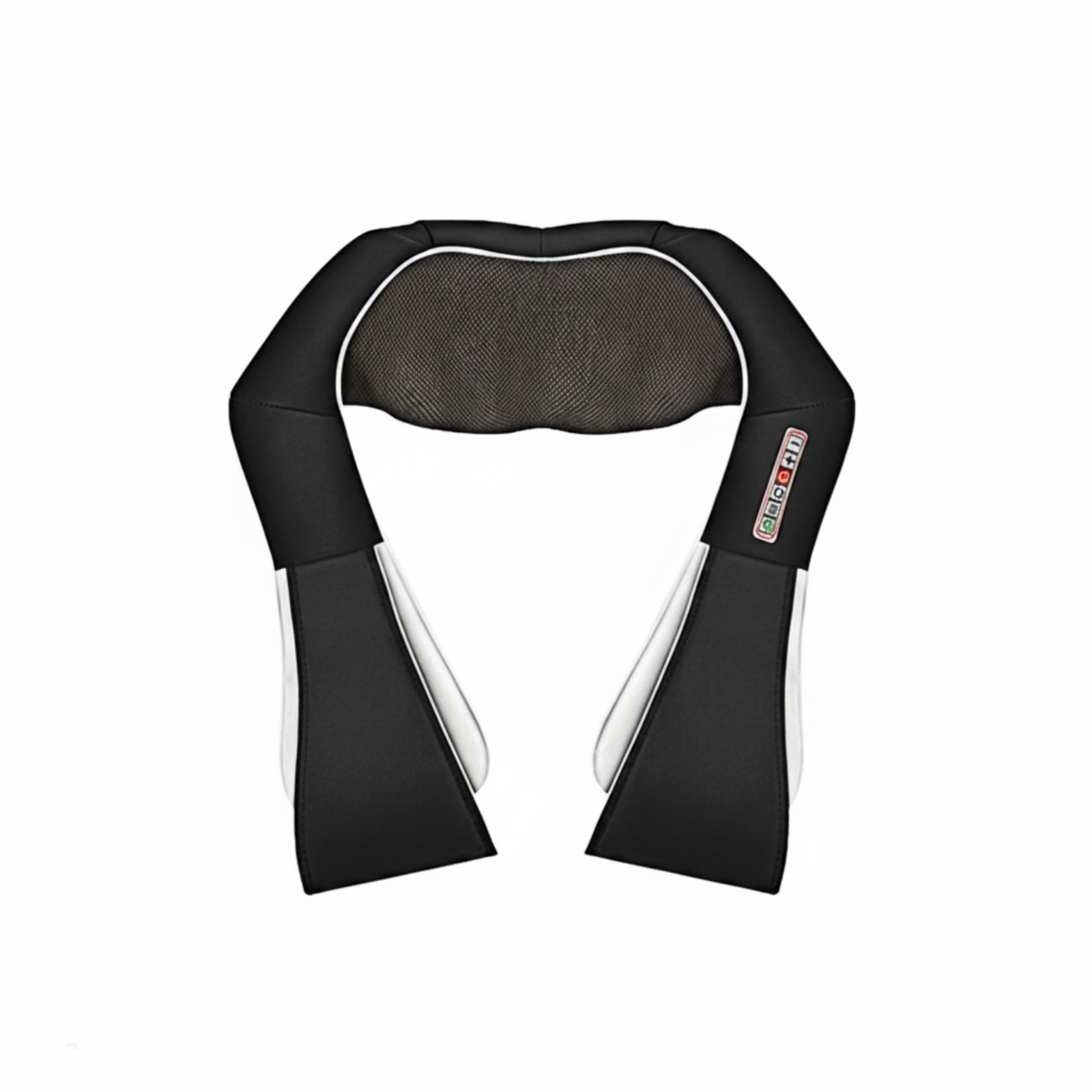 Shiatsu Massagepude med Varme | 8 Roterende Massagehoveder & 3 Intensitetsniveauer | Bærbar Nakke- & Rygmassager | Vanero