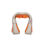Shiatsu Massagepude med Varme | 8 Roterende Massagehoveder & 3 Intensitetsniveauer | Bærbar Nakke- & Rygmassager | Vanero