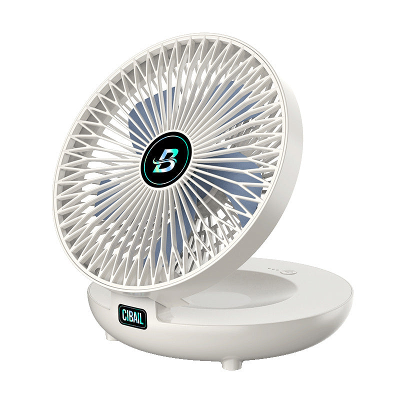 Bærbar Ventilator | ABS Foldbar Ventilator Med Genopladeligt Batteri Og Tre Hastigheder | Hjem Og Rejse | Vanero