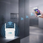 WiFi-Signalforstærker & Repeater | To Antenner & 2,4 GHz Trådløs Forbindelse | Op Til 300 Mbit/s Med Router- & Access Point-Tilstand | Vanero