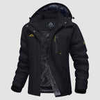 Char Polyester Med Fleecefor | Komfortabel Pasform Vinterjakke | Vandafvisende Hættedesign til Vintersport & Udendørs Brug | Vanero